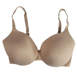 Soma Embraceable No Show Minimizer Bra Brown Tan 34DDD Underwire Seamless READ